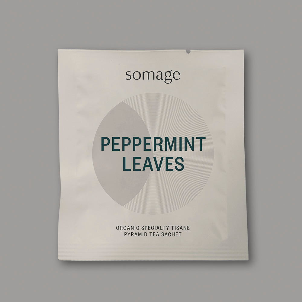 Peppermint Pyramid Sachets (individually wrapped)