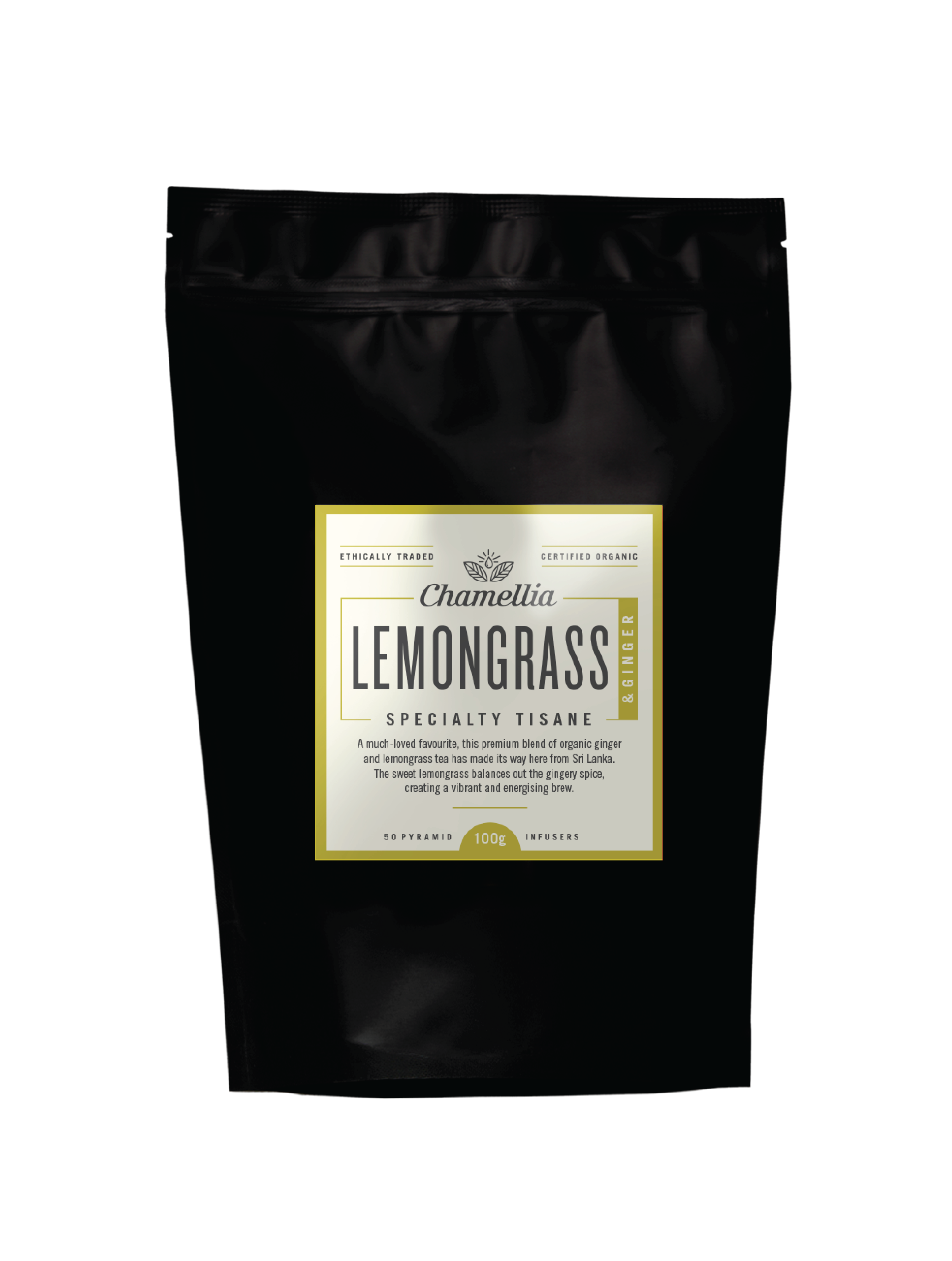 Lemongrass & Ginger Pyramid Bags