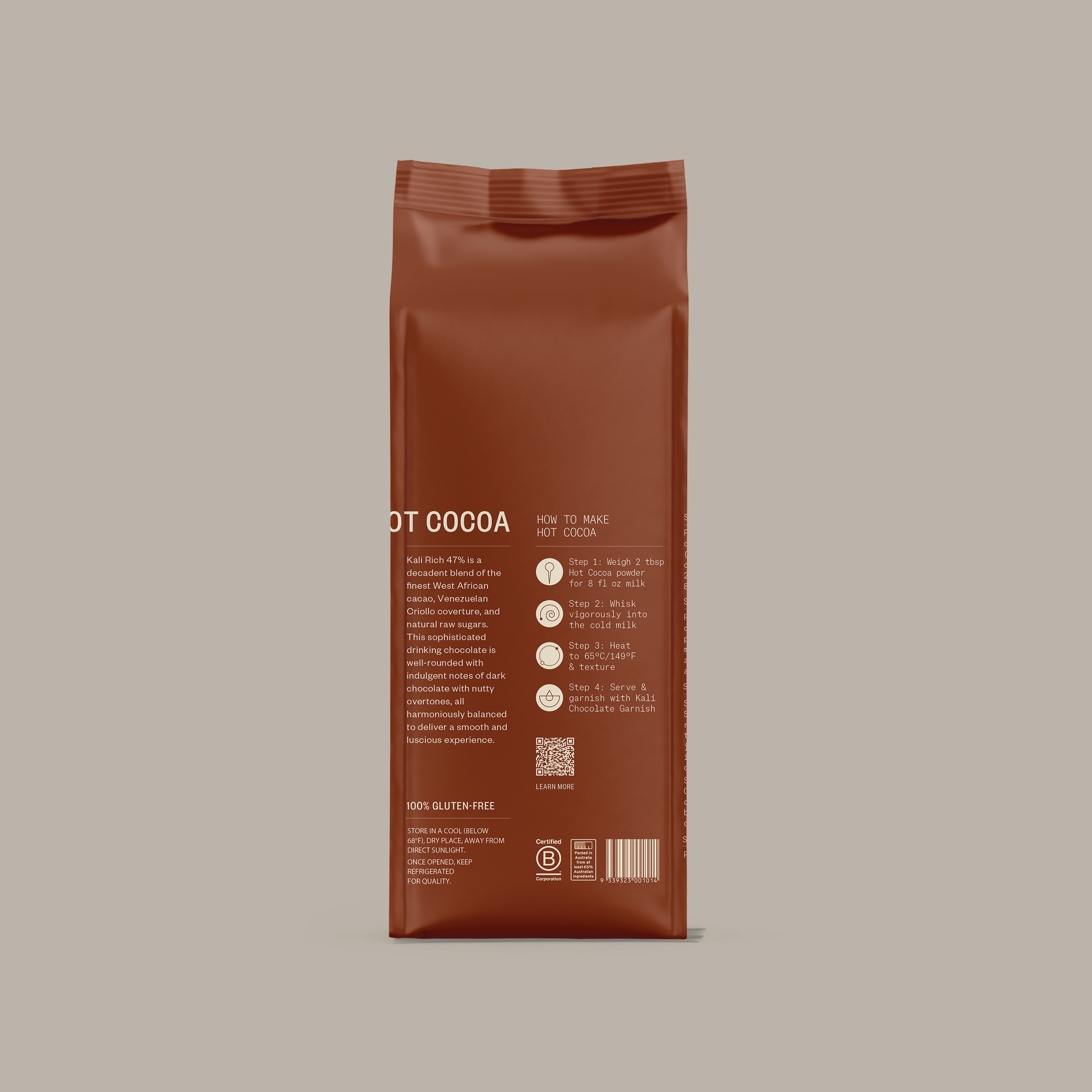 Kali Drinking Chocolate 47% - Somage USA